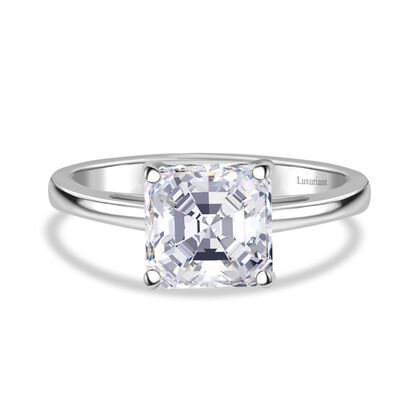 LUXURIANT DIAMOND - Lab Grown Diamant VS-EF IGI zertifiziert Ring 950 Platin&nbsp;(Gr&ouml;&szlig;e 17.00) ca. 3.00 ct