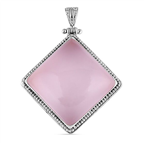 Royal Bali Kollektion - Rosenquarz Anh&auml;nger - 76,43 ct.