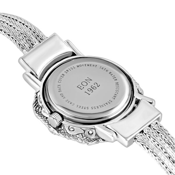 Royal Bali - 925 Silber Tulang Naga Armbanduhr, ca. 20 cm ca. 37,18g image number 6