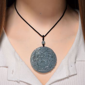 EXTREM SELTEN-Nat&uuml;rlicher Olmek Jadeit Kette Flexibles cm ca. 145.00 ct