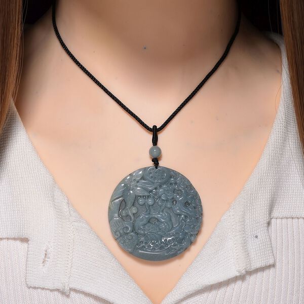 EXTREM SELTEN-Natürlicher Olmek Jadeit Kette Flexibles cm ca. 145.00 ct image number 2