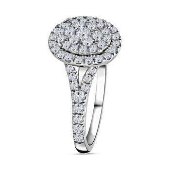 New York Kollektion - Wei&szlig;er  I1 GH Diamant-Ring - 1 ct.