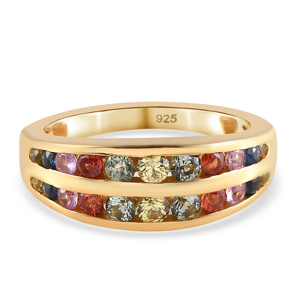 Mehrfarbiger Saphir-Ring - 1,14 ct. image number 6