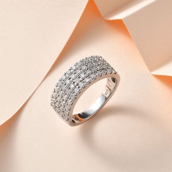 Moissanit Ring - 1,20 ct. image number 7