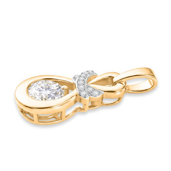 D'Joy Moissanit Anh&auml;nger - 1,28 ct.
