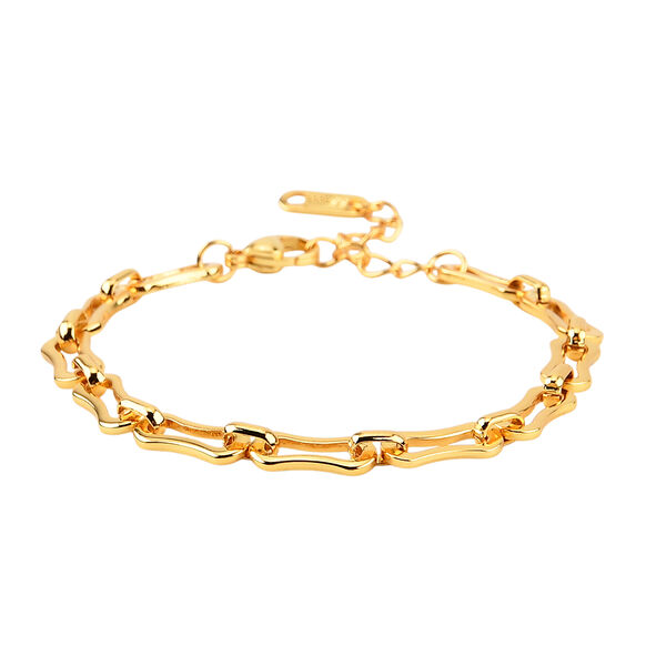 GENOA - Wei&szlig;er Zirkonia, Wei&szlig;es Perlmutt Schmuckset 316L Edelstahl IP-Gelbbeschichtung, Nickelfreies Messing IP-Gelbbeschichtung und Legierung IP-Gelbbeschichtung image number 5