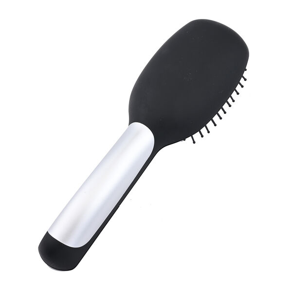 Antistatischer, glatter Haarkamm, Batterien 2xAAA (nicht inkl.), Schwarz image number 4