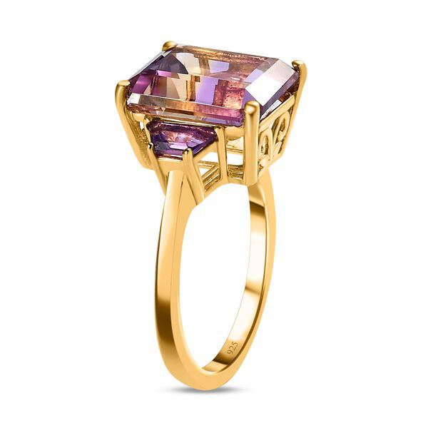 AAA Ametrin, afrikanischer Amethyst und Citrin-Ring - 6,87 ct. image number 5