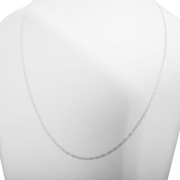 925 Silber Kette, ca. 60 cm, ca. 2,60g image number 1