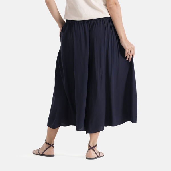 LA MAREY Culotte Hose mit weitem Bein, Einheitsgr&ouml;&szlig;e, Schwarz image number 4