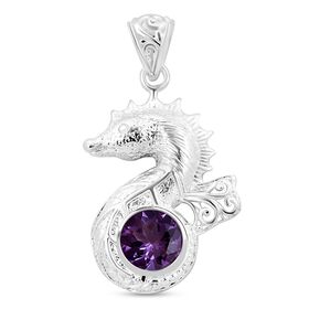 Royal Bali Kollektion - Rose De France Amethyst Anhänger - 3,25 ct.