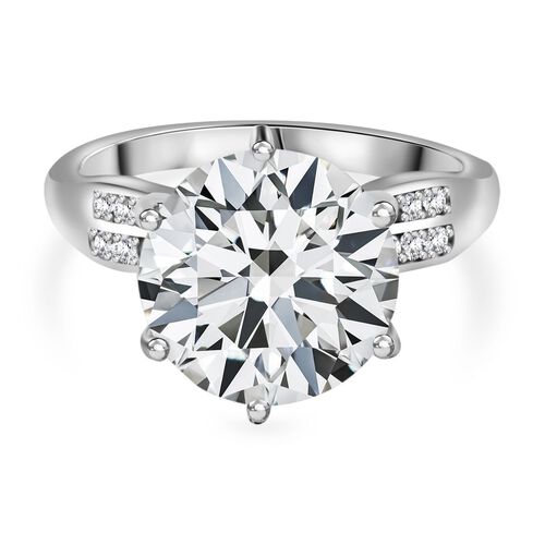 Moissanit Ring - 5,95 ct. image number 0