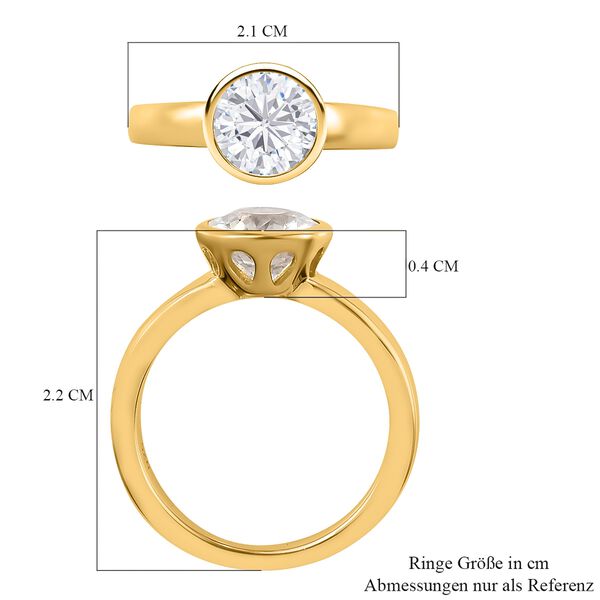 Natürlicher, weißer Zirkon-Ring - 2,36 ct. image number 7