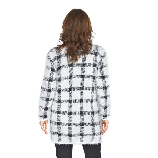 TAMSY: Comfort Cardigan mit 2 Taschen, Schwarz image number 2