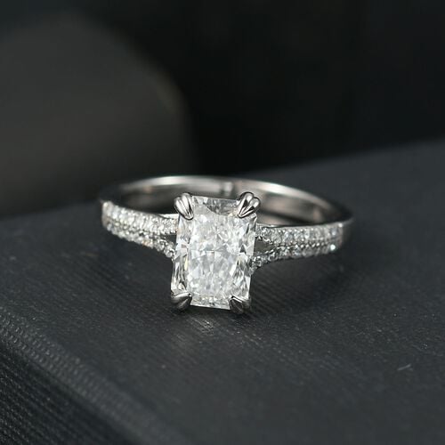 LUXURIANT DIAMOND - Lab Grown Diamant VS-EF IGI zertifiziert Ring 950 Platin (Größe 17.00) (10-15 Werktage Lieferzeit) ca. 2.00 ct image number 1