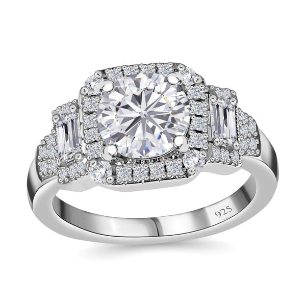 Moissanit Ring, ca. 2,13 ct image number 5