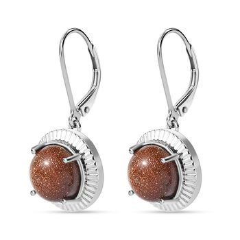 Gold Sandstein Ohrringe - 7,62 ct.