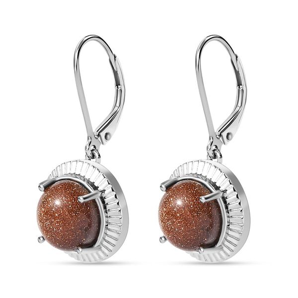 Gold Sandstein Ohrringe - 7,62 ct. image number 4