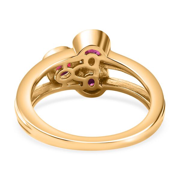 Afrikanischer Rubin Ring, ca. 1,26 ct. image number 6