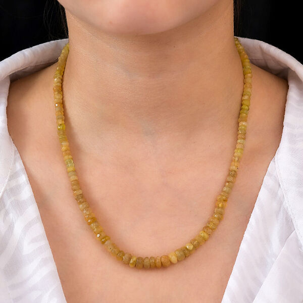 Sunshine Heliodor 45cm Halskette image number 3