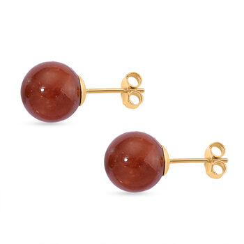 D'Joy rote Jade Ohrringe - 15 ct.