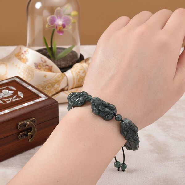 Flexibles Olmek Jadeit Armband - 85 ct. image number 3