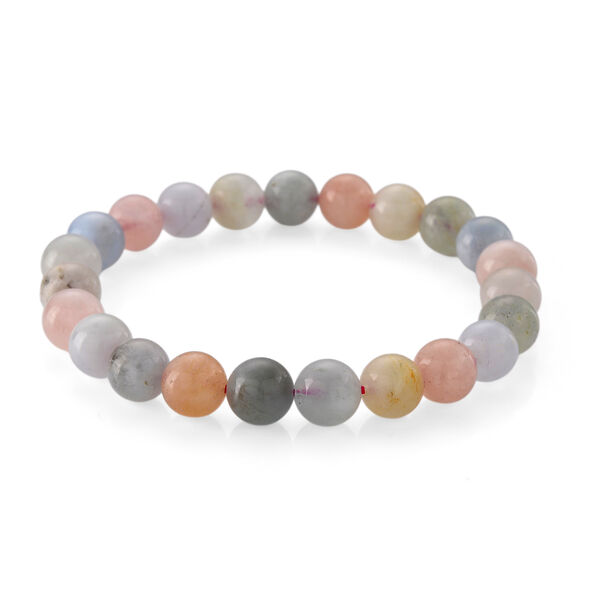 Mehrfarbiger Beryll Armband Flexibles cm ca. 110,00 ct.