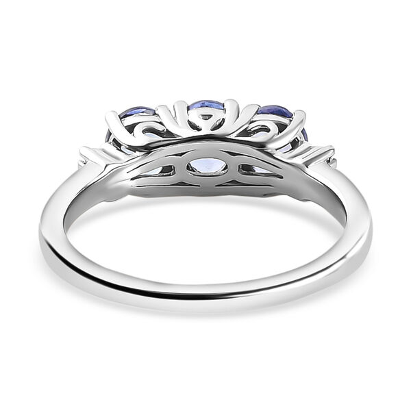 Tansanit und Diamant Ring - 1.06 ct. image number 6