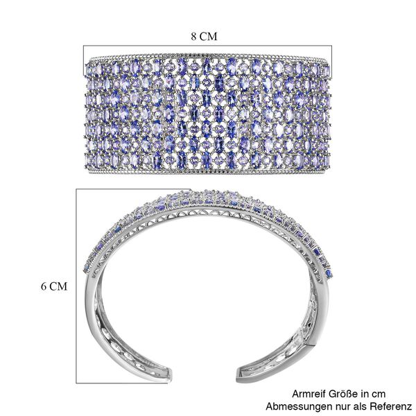 Designer Tansanit 19cm Armreif - 24,57 ct. image number 5