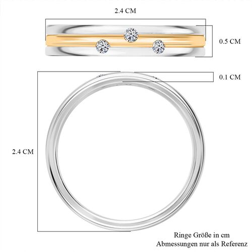 LUXURIANT DIAMOND- VS-EF Labor Diamant Ring - 0,10 ct. image number 5
