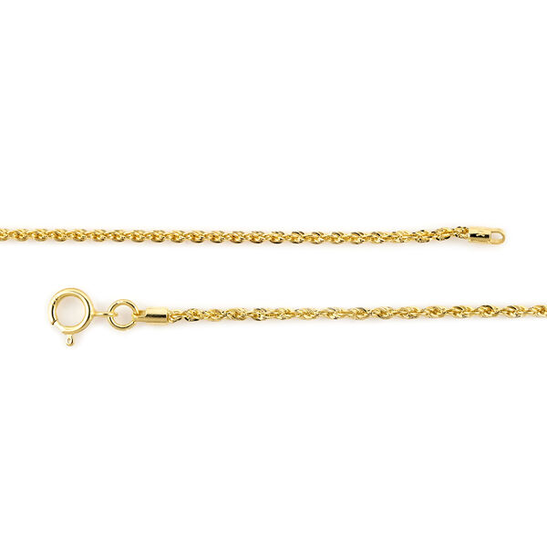 ILIANA - Kordelkette, ca. 50 cm, 750 Gelbgold image number 5