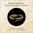 Maestro Kollektion- Precious flexibles Armband, 375 Gelbgold image number 5