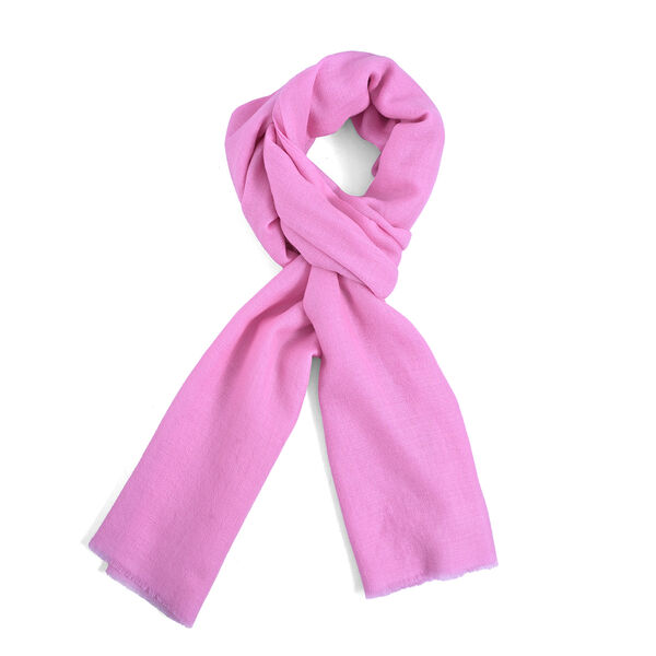 LA MAREY Gro&szlig;formatiger Schal, 100% Kaschmirwolle, 70x195cm, Lavendel image number 4