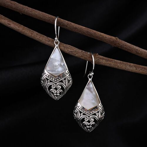Royal Bali Kollektion- Perlmutt Ohrringe - 20,10 ct. image number 1