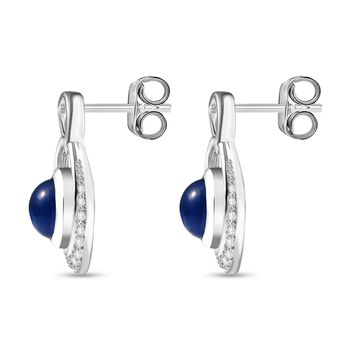 D'Joy Aurora Mondstein und Zirkon Ohrringe - 2,40 ct.