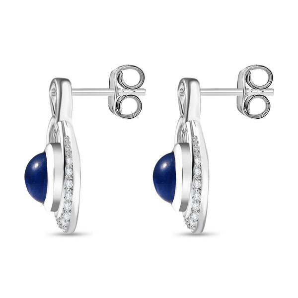 D'Joy Aurora Mondstein und Zirkon Ohrringe - 2,40 ct. image number 4