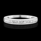 Diamant SGL zertifiziert I1 G-H Ring 585 Weißgold (Größe 18.00) ca. 0,50 ct image number 1