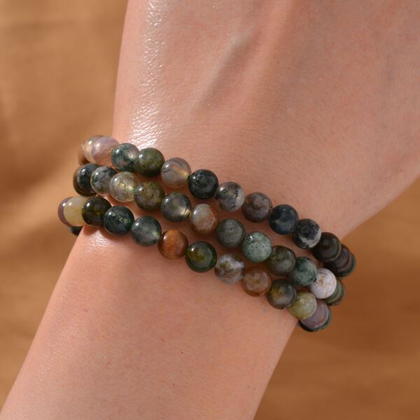 Indisches Achat-Armband, 18 cm - 30 ct. image number 2