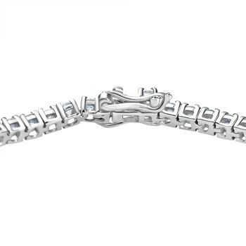 LUXURIANT SGL zertifiziertes SI-GH Labor Diamant 20cm Armband, 925 Silber rhodiniert - 4 ct.