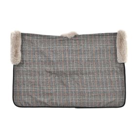 LA MAREY – Kunstfell Kimono, Beige