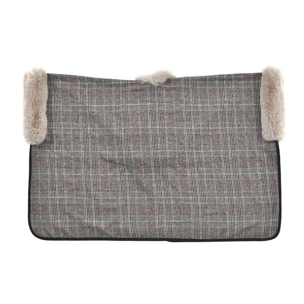 LA MAREY &ndash; Kunstfell Kimono, Beige image number 2