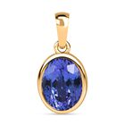 Premium AA Tansanit Anhänger, 585 Gold ca. 2,16 ct.