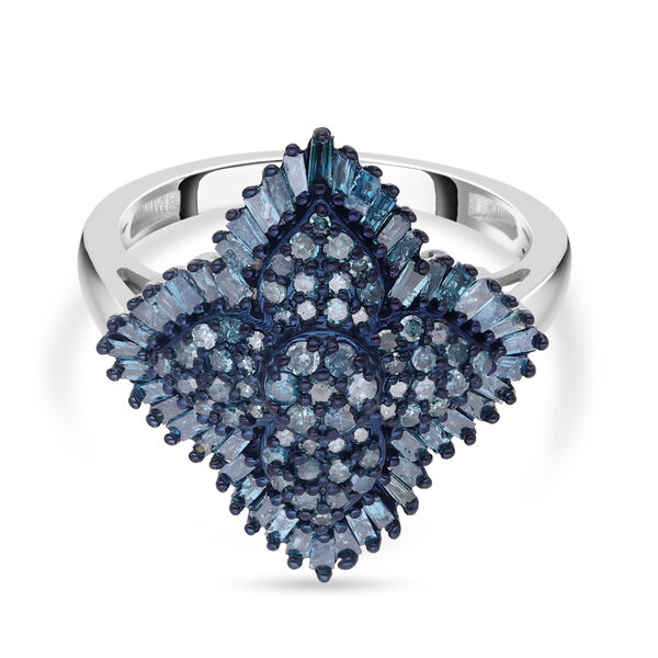 Blauer Diamant-Ring - 1 ct.