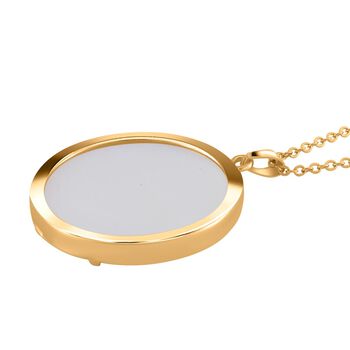 Opalite Schmuckset Eisen Gelbes Gold, Legierung Gelbes Gold, Edelstahl IP-Gelbbeschichtung ca. 75.00 ct