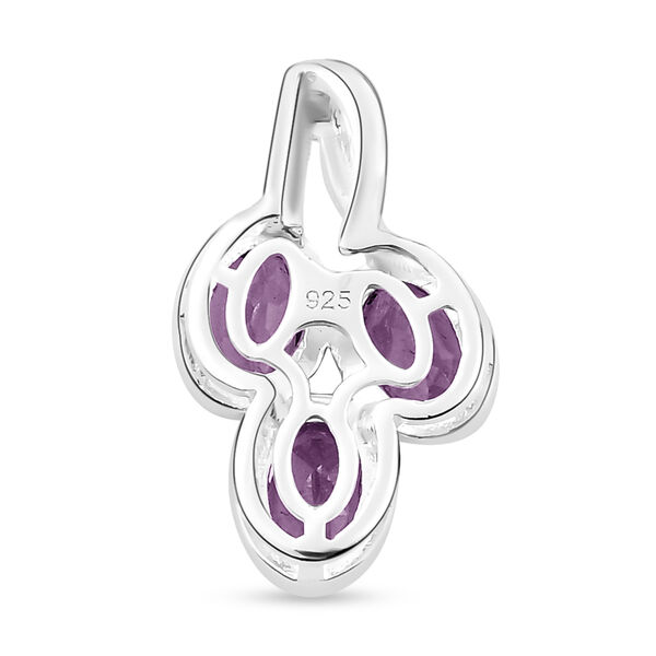 Afrikanischer Amethyst-Anh&auml;nger, 925 Silber ca. 1,36 ct image number 5