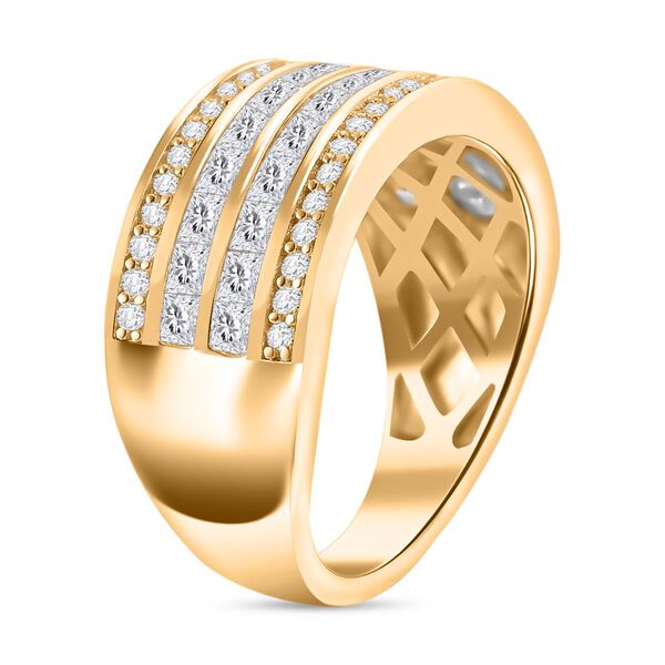 Moissanit Ring, ca. 1,60 ct. image number 5