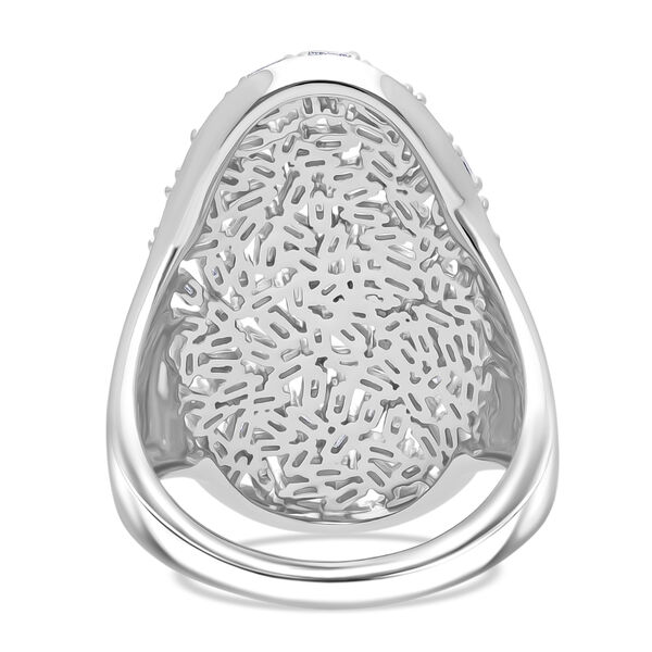 LUXURIANT DIAMOND - Lab Grown Diamant SI-GH Ring 925 Silber Rhodiniert (Gr&ouml;&szlig;e 16.00) ca. 1,50 ct image number 3