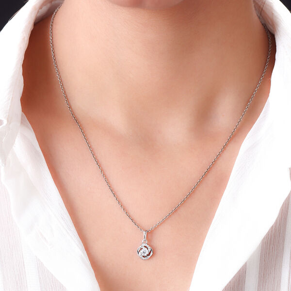 Moissanit Anhänger - 0,24 ct. image number 2