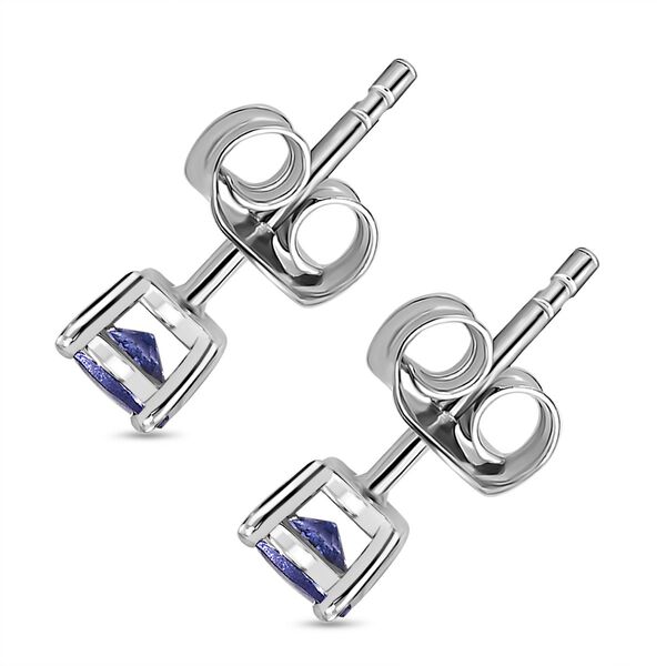 Tansanit Ohrringe - 0,75 ct. image number 5