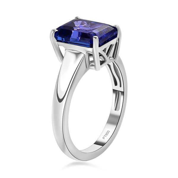 RHAPSODY AAAA Tansanit Ring in 950 Platin - 3,82 ct. image number 7